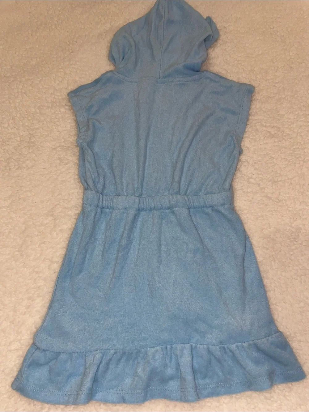 Bluey Terry Cloth Beach Coverup Dress